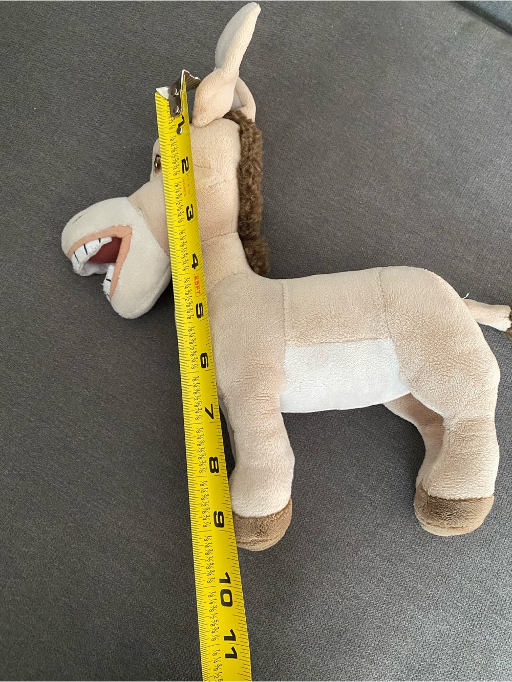 Plushy Stuffed Animal “- Donkey”from the Movie Shrek - Dreamworks-9 to 11 inches - Picture 8 of 9